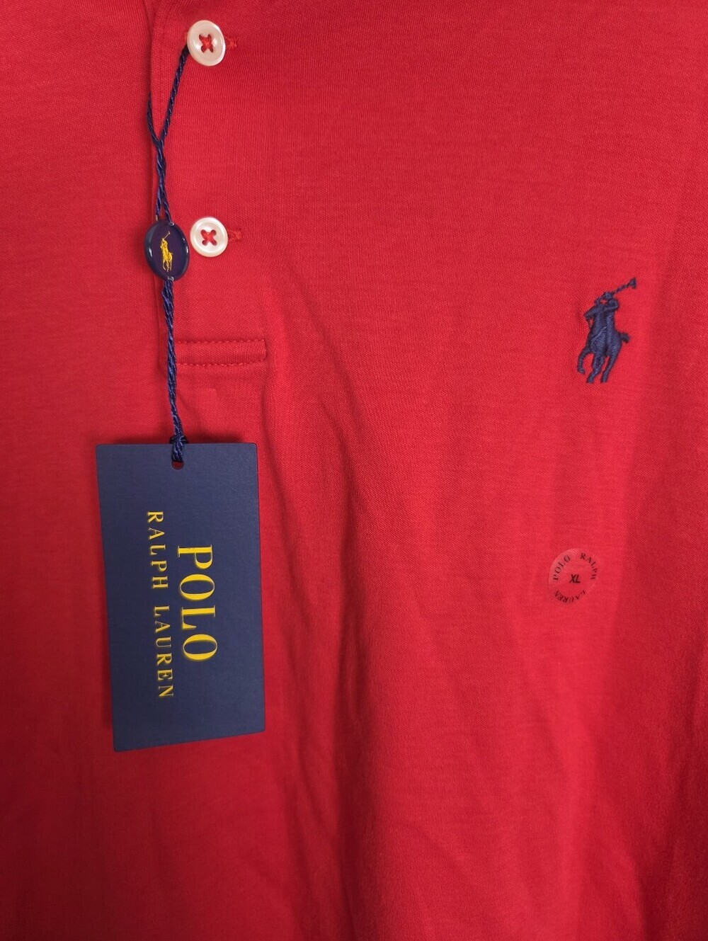 Polo Ralph Lauren Short Sleeve Shirt Mens XL Collared Logo Classoc Fit - Picture 3 of 6